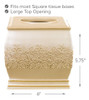 Shannon Tissue Box Cover Cuadrado Decorativos Baño Pañuelos 3
