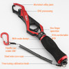 Fishing Gripper Alloys Fishes Control Grabber Scale Alumínio 2