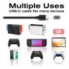 Fuente Cargador Nyko Para Nintendo Switch Neon Oled Lite 6
