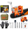 Afilador Cadena Motosierra Con Kit Accesorios Y Limas Extra 0