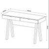 Mesa Escrivaninha Me4128 Mdp Carvalho - Gran Belo 2