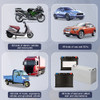 Ferramenta De Bateria Vermelha Tester Charge Lcd 12v/24v Car 3