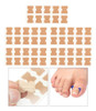 30/50/100 Toe Nail Corrector Stickers Patch 5 Folhas 3