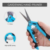 Tijeras D/podar Vivohome Herramienta P/bonsai Azul 3