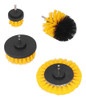 Acessório De Escova De Limpeza: 4 Peças Drill Power Scrubber 2