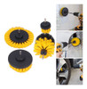 Acessório De Escova De Limpeza: 4 Peças Drill Power Scrubber 4