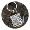 Llavero Qr Con El Mensaje O Url Personalizado Acrílico X 1 U 1