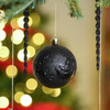 Adornos Navideños Colgantes Arbol Dorados 41 Pieza 2