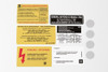 Kit Adesivos Etiquetas Motor Chevrolet Agile Astra Vectra 0