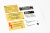 Kit Adesivos Etiquetas Motor Chevrolet Agile Astra Vectra 1
