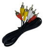 Selector Switch Rca Audio Video De 3 A 1  + Cable 2