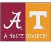 Fanmats 18673 Ncaa House Dividido Alabama / Tennessee House 0