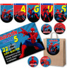 Kit Imprimible Spiderman Hombre Araña Candy Bar Editable 0