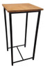 Mesa Alta Para Bar Lanchonete Mesa Rustica Ferro Madeira 5