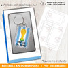 Kit Imprimible Molde Caja Porta Llavero Editable + Fondos 1