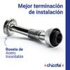 Descarga Para Mingitorio Flexible Cromada Chicote 1