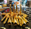 Adaptador Plug P2/p10 Kit Estéreo Blindado 24k Ouro Com Nota 1