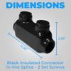 Ohlectric Conector De Empalme En Lnea De Alimentacin Elctric 2