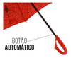 Guarda Chuva Infantil Aranha Automático Reforçado Com Apito 5