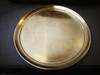 Bandeja De Bronce Antigua De Forma Circular 3