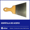 Espátula 14 Cm Pintor Enduir Flexible Mango Madera 1