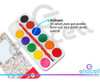 Acuarelas Filgo 12 Colores Con Pincel X 5 Unidades 3