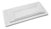 Kovot Porcelana Plato Rectangular Juego De 3, Blanco 0