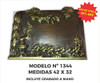 Placa Funebre Bronce                  Nº 1344 Grabado Gratis 0