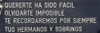 Placa Funebre Bronce                  Nº 1344 Grabado Gratis 1