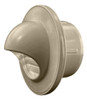 Rejilla Redonda Diam 10cm P/ Baño Plastico C/ Sombrero Beige 0