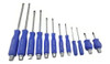 Kit De Destornillador De Golpe 12 Piezas Azul Ergonómico 0 Kit De Destornillador De Golpe 12 Piezas Azul Ergonómico 0