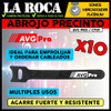 Precinto Abrojo Sujeta Cable Reutilizables 10 Unidades 1