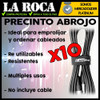 Precinto Abrojo Sujeta Cable Reutilizables 10 Unidades 2