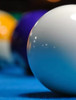 Bola 56mm Bolão Branca Sinuca Bilhar Snooker Lisa 3