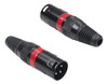 Fielect Xlr Conector Macho Adaptador Micrófono Cable Enchufe 0