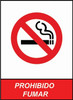 Carteles Vinilo. Advertencia. Prohibido Fumar. Cuidado. Pvc 0
