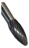 Lima Rotativa Metal Duro 10mmx25mm Formato Chama 1