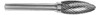 Lima Rotativa Metal Duro 10mmx25mm Formato Chama 1