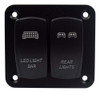 3 Suporte De Caixa De Painel De Interruptor Largura 6,7cm 2