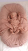 Tumbona Infantil, Nidito De Contención + Manta De Gasa Rosa 5