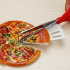 2 En 1 Pizza Tijeras Rebanador Cortador Servidor Bandeja Ali 2