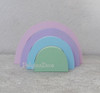 Arcoiris Encastrable Chico Pastel Madera Juegos Didacticos 2