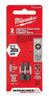 2 Puntas Ph2 X 25mm De Impacto Angostas 48-32-4444 Milwaukee 0