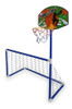 2 E 1 Futebol Golzinho Trave + Cesta De Basquete Brinquedo 0