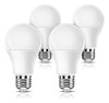 Bombilla De Luz De Espectro Completo 4pk, 6000k Bombillas De 0