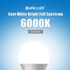 Bombilla De Luz De Espectro Completo 4pk, 6000k Bombillas De 3