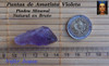 Amatista Violeta Natural Puntas En Bruto - Largo 4,0 Cms 3