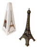 Pack X10 Torre Eiffel 13 Cm Adorno De Metal Souvenir Paris 2