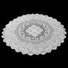 Mantel De Encaje 54 Pulgadas Mantel Redondo Con Elegantes Mo 1