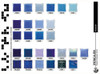 Venecitas Importadas Azul Claro - A18 R - Mosaiquismo - 100g 3